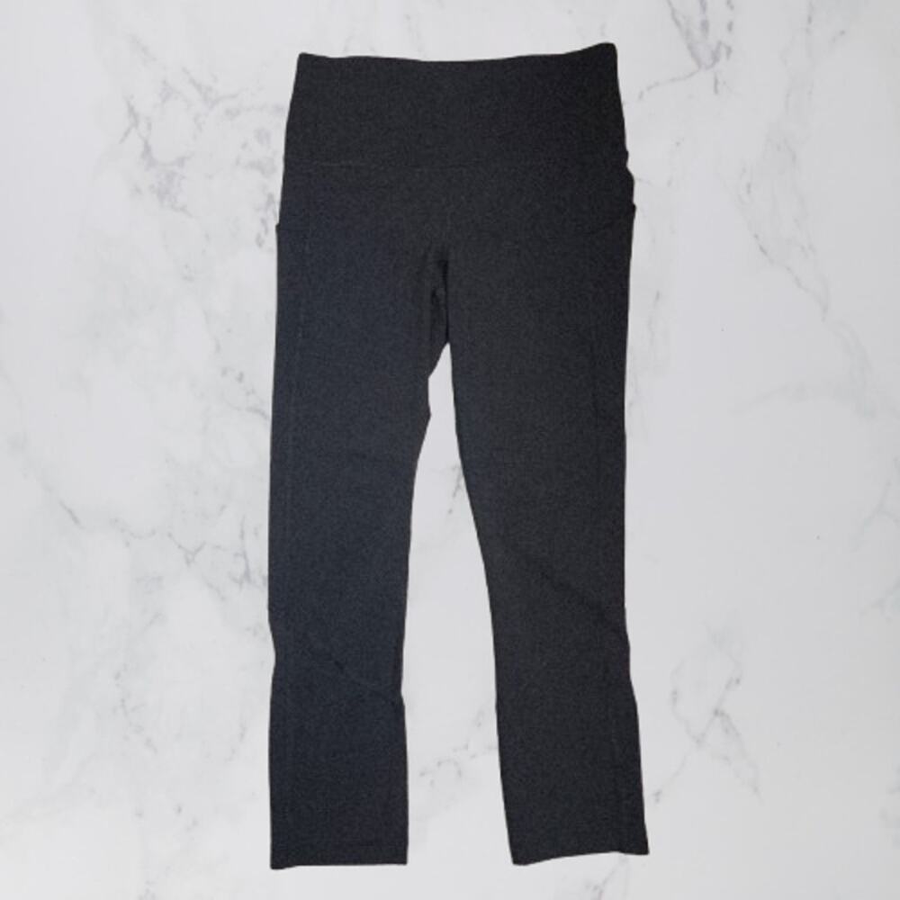 Lululemon Align High-Rise Crop Black Leggings Size 4